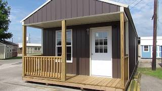 NEW 14X40 DERKSEN ZMETAL CABIN AT BIG Ws PORTABLE BUILDINGS [upl. by Kind]