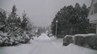 Thiessow auf Rügen Fahrt im Winter durch das Ostseebad Teil 2 [upl. by Rosette]