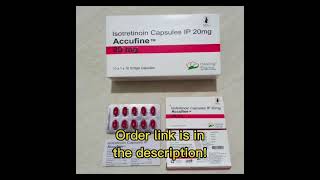 ISOTRETINOIN 20mg Retinoic Acid for Cystic Acne or Nodular Acne [upl. by Enailuj]