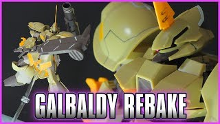 1144 HGBD Galbaldy Rebake Review  GUNDAM BUILD DIVERS [upl. by Zeidman]