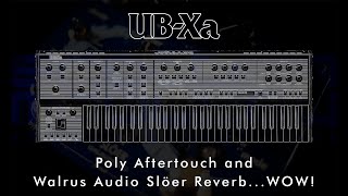 Behringer  UBXa with Walrus Audio Slöer [upl. by Ronal]