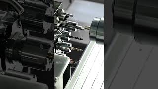 How to use our Swiss Type CNC Lathe process tapered workpiece [upl. by Acceb848]