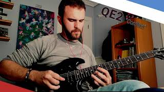 Mike Oldfield  Conflict QE2 Guitar Cover [upl. by Enyt]