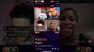 Flyysoulja fighting Wyezy TikTok live [upl. by Cohbath]