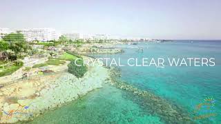 3 CLV Villas Fig Tree Bay Protaras Drone By VirtualCypruscom Powered By Cyprus In The Sun Holidays [upl. by Namlak]