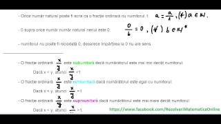 Clasa a Va  Cap Fractii ordinare supraunitare echiunit introd si scoaterea intregilor  TEORIE [upl. by Solis]