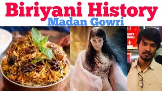 Biriyani History  Tamil  Madan Gowri  MG [upl. by Nnaeirb482]