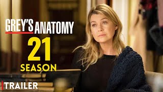 Greys Anatomy Season 21 Trailer 2025  Release Date Latest Update [upl. by Haliehs337]