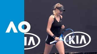 Lesia Tsurenko v Amanda Anisimova match highlights 2R  Australian Open 2019 [upl. by Hodgson]