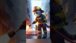 Raju ka fire man banane ka Sapna Pura Ho gaya🥹🥹  Cartoon  CatTabahiAryan [upl. by Baptiste199]