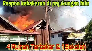 Fastrespons Kebakaran Desa Pajukungan Hilir pemadambanjarmasin firefighter [upl. by Nywrad221]