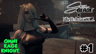 Stellar Blade x NieR Automata DLC A2 Gameplay Walkthrough Part 1 [upl. by Buke]