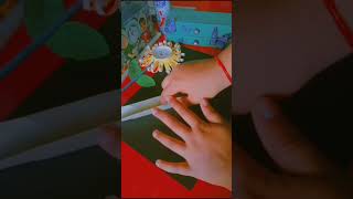 DIY paper folding moon🌙⭐youtubshorts papercraftmaking withoutglue decorative shortsvideodiy [upl. by Eelyram]