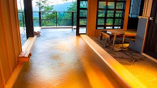 Gekkoju Japans Luxury Onsen Ryokan with Private Large Hot Spring OpenAir Bath [upl. by Wall428]