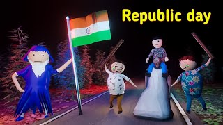 gulli bulli republic day  gulli bulli  gulli bulli cartoon  republic day  make joke horror [upl. by Ainoyek]