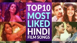 Top 10 Most Searching Bollywood Songs On youtube ever  Video Jujebox [upl. by Adnamma682]