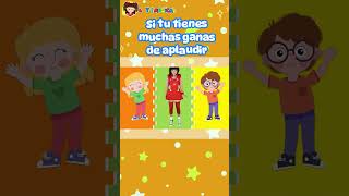 Si tu Tienes Muchas Ganas de Aplaudir 👏👏 cancionesparaniños shortsinfantil situtienesmuchasganas [upl. by Sana979]