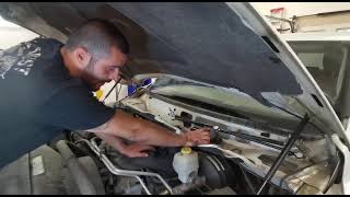 HOW TO REPLACE WINDSHIELD WIPER LINKAGE ON A DODGE RAM [upl. by Holman]