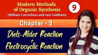 Diels alder reaction stereochemistry  Electrocyclic reactions  Pericyclic reactions  Carruthers [upl. by Illoh554]