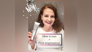 New Obagi ELASTIderm Neck and Décolleté Concentrate how to use and first impressions review [upl. by Ardrey]