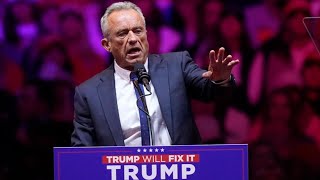 Trump chooses Robert F Kennedy Jr as health secretary [upl. by Lleumas72]