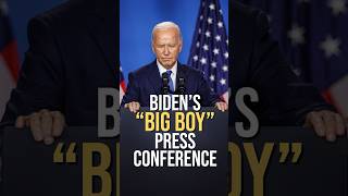 President Biden Held “Big Boy” Press Conference shorts biden news [upl. by Hew]