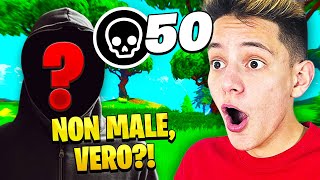 GIOCATORE MISTERIOSO fa il PROVINO e BATTE il RECORD DI KILL 😱 Fortnite Provini Cap [upl. by Justine331]