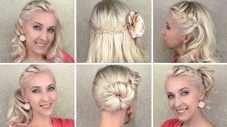 Tuto coiffure pour tous les jours avec tresse ✿ Cheveux mi longs et longs [upl. by Adnilam]