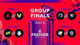 Spring Groups 2024 Day 6 Astralis vs Vitality NAVI vs G2 Liquid vs FaZe Virtuspro vs BIG [upl. by Ahsenad765]