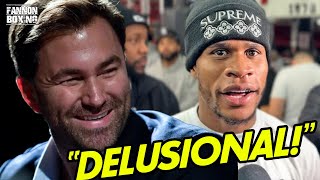 UPDATE DEVIN HANEY DROPS RYAN GARCIA LAWSUIT OR ELSE SAYS EXPERT EDDIE HEARN LOCKING DEVIN OUT [upl. by Enihpled]