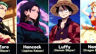 How Would One Piece Characters Look in Other Anime Art Styles [upl. by Rekoob]