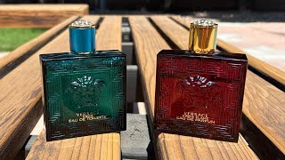 Versace Eros EDT VS Versace Eros Flame Which is better [upl. by Ardnaskela]