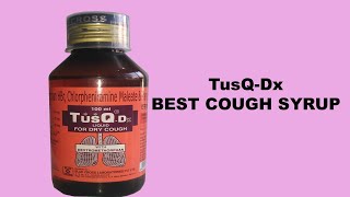 Tusqdx cough syrup uses in hindi [upl. by Einnal]