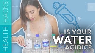 PH Level Test On Common Bottled Water [upl. by Jd729]