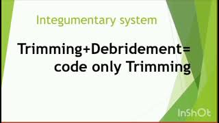 INTEGUMENTARY SYSTEM CODING GUIDELINES WITH DETAILED EXPLANATION [upl. by Herzberg560]