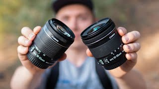 Canon 1018mm vs 1855mm For Vlogging [upl. by Garwin]