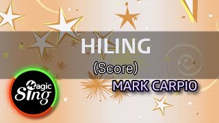 MAGICSING Karaoke MARK CARPIOHILING karaoke  Tagalog [upl. by Llerruj]