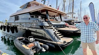 €14 Million Superyacht Tour  Sunreef Power 100 [upl. by Akcirehs]