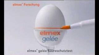 Elmex  Gelee  Säureschutztest mit Ei  Werbung [upl. by Grove502]