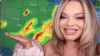 ASMR Weather Girl OverExplaining the Weather [upl. by Natam]