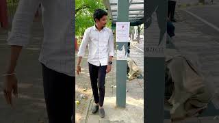 Love scene love motivation mysore youtubegood heyminnalesong busstop publicreaction [upl. by Bartle777]