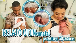 RELATO DA UTI NEONATAL DOS GÊMEOS NASCERAM PREMATUROS DE 30 SEMANAS DE GESTAÇÃO 29 DIAS NA UTI NEO [upl. by Alonso]