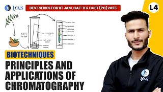 Biotechniques  Principles amp Applications of Chromatography  IIT JAM BIOTECHNOLOGY  GATBCUET PG [upl. by Rattray]