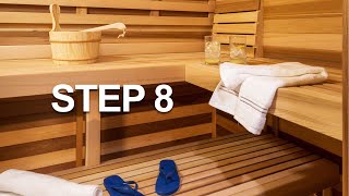 How to Build a Sauna in 8 Steps [upl. by Russell817]