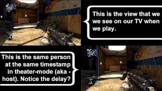 Black Ops quotLagquot  Client vs Host Comparison [upl. by Luke]