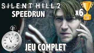 SILENT HILL 2 REMAKE SPEEDRUN  ARME DE CORPS À CORPS  FULGURANCE  SANS RADIO  4K [upl. by Joann844]