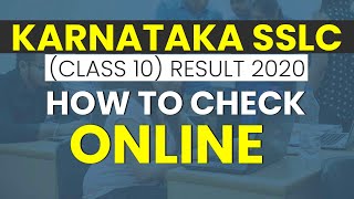 Karnataka SSLC Result 2020 How to check result online  Education News [upl. by Rexford644]