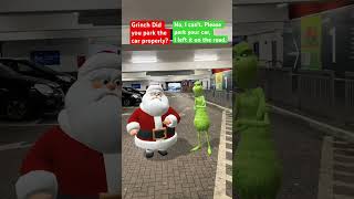 funnyvideo grinchchallenge santa slapchallenge grinch [upl. by Heinrike]