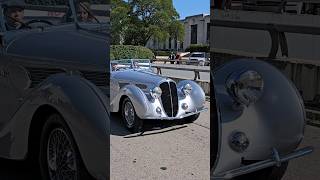 1939 Delahaye 135 MS Figoni ET Falaschi Cabriolet Drive By Detroit Concours dElegance 2023 [upl. by Marozik487]