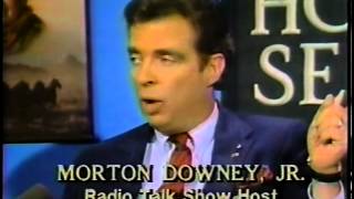 Morton Downey Jr vs Wally George Part 1 [upl. by Juliana198]